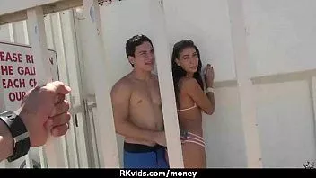 Play Amateur girl likes to suck cock for cash 20