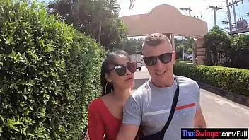 play Big boobs thai amateur girlfriend horny blowjob and wild fucking on top