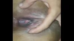 Reproducir Campo de la cama Pussy golpeando con una gran polla